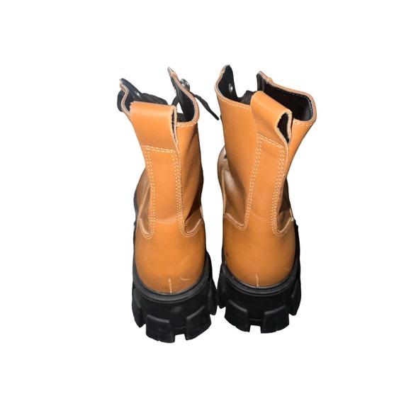 Marc Fisher LTD Women Happy Leather Lace Up Ankle Bootie Size 6.5 - Picture 3 of 4